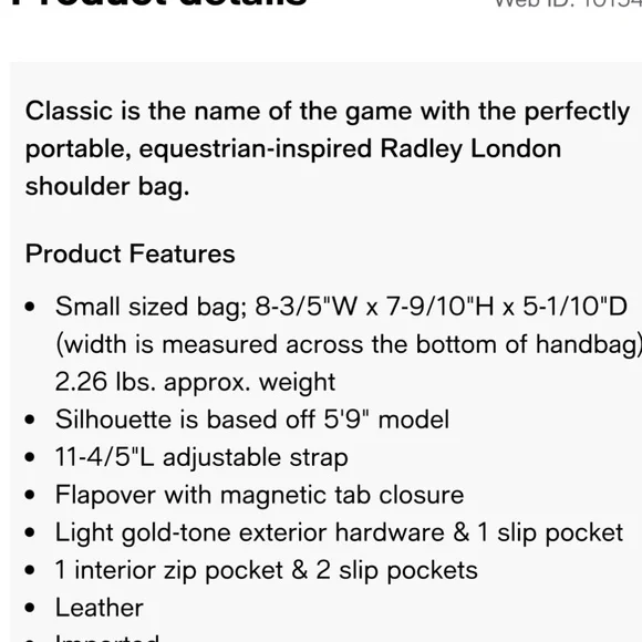 Radley London Shoulder Bag - Picture 5 of 5